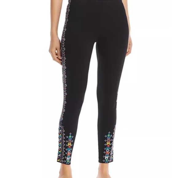 Embroidered Leggings
